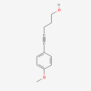 5-(4-Methoxyphenyl)pent-4-yn-1-ol