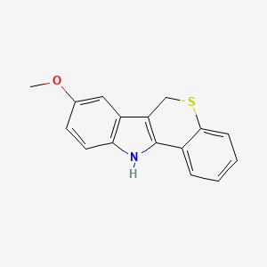 8-Methoxy-6,11-dihydrothiochromeno[4,3-b]indole