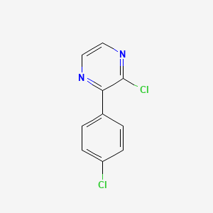 2-Chloro-3-(p-chlorophenyl)pyrazine