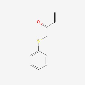 molecular formula C10H10OS B8650545 3-Buten-2-one, 1-(phenylthio)- CAS No. 66613-24-9