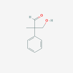 3-Hydroxy-2-methyl-2-phenylpropanal