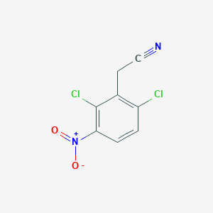 2-(2,6-Dichloro-3-nitrophenyl)acetonitrile