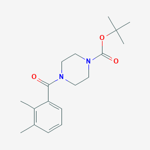 molecular formula C18H26N2O3 B8650765 Tert-butyl 4-(2,3-dimethylbenzoyl)piperazine-1-carboxylate 