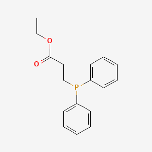 Propanoic acid, 3-(diphenylphosphino)-, ethyl ester