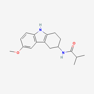 N-(6-methoxy-2,3,4,9-tetrahydro-1H-carbazol-3-yl)-isobutyramide