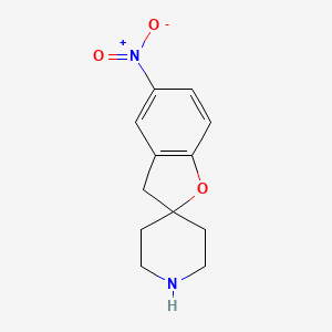 5-Nitro-3H-spiro[benzofuran-2,4'-piperidine]