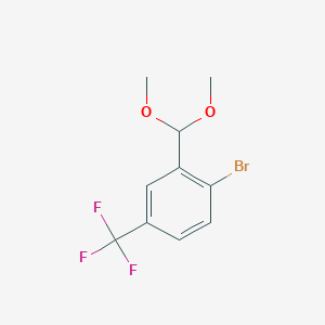 1-Bromo-2-(dimethoxymethyl)-4-(trifluoromethyl)benzene