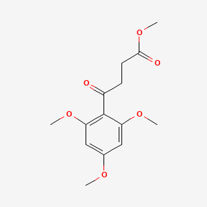 Methyl 4-oxo-4-(2,4,6-trimethoxyphenyl)butanoate