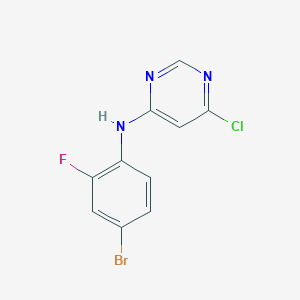 N-(4-bromo-2-fluorophenyl)-6-chloropyrimidin-4-amine