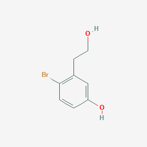 4-Bromo-3-(2-hydroxyethyl)phenol