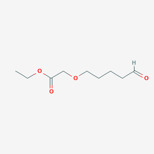 Ethyl [(5-oxopentyl)oxy]acetate