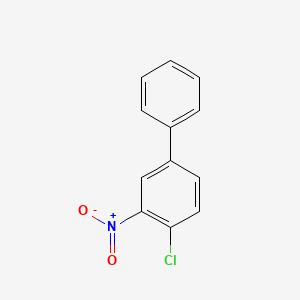 molecular formula C12H8ClNO2 B8651009 4-Chloro-3-nitrobiphenyl CAS No. 91331-25-8