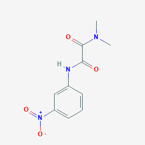 molecular formula C10H11N3O4 B8651128 N,N-Dimethyl-N'-(m-nitrophenyl)oxamide 