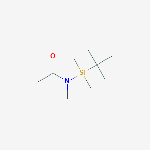 Acetamide, N-[(1,1-dimethylethyl)dimethylsilyl]-N-methyl-