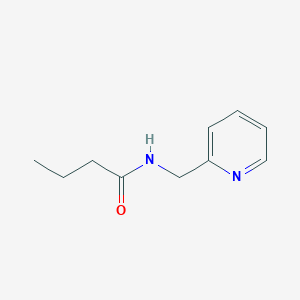 molecular formula C10H14N2O B8651159 N-pyridin-2-ylmethyl-butyramide 