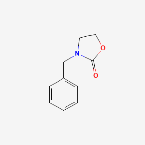 molecular formula C10H11NO2 B8651272 3-Benzyl-1,3-oxazolidin-2-one CAS No. 2510-33-0