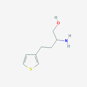 2-Amino-4-(thiophen-3-yl)butan-1-ol