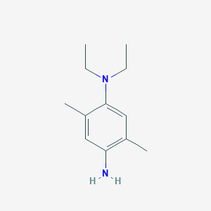 molecular formula C12H20N2 B8651383 N4,N4-diethyl-2,5-dimethyl-benzene-1,4-diamine 