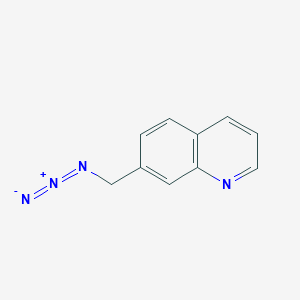 molecular formula C10H8N4 B8651618 7-(Azidomethyl)quinoline CAS No. 773092-53-8