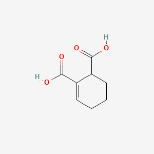 molecular formula C8H10O4 B8651723 Cyclohex-2-ene-1,2-dicarboxylic acid CAS No. 38765-78-5