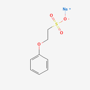 molecular formula C8H9NaO4S B8651780 Sodium 2-phenoxyethanesulfonate 