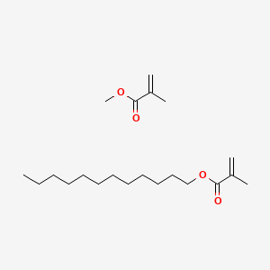 molecular formula C21H38O4 B8651805 Dodecyl methacrylate methylmethacrylate CAS No. 28376-49-0