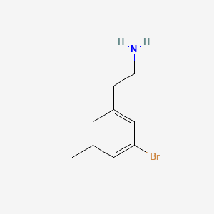 molecular formula C9H12BrN B8651836 2-(3-Bromo-5-methylphenyl)ethanamine 