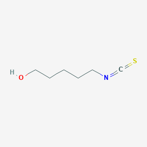 molecular formula C6H11NOS B8651996 5-Hydroxypentyl isothiocyanate CAS No. 168893-98-9