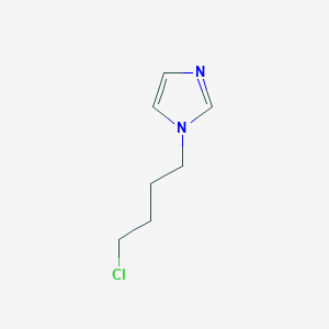 molecular formula C7H11ClN2 B8652053 1-(4-chlorobutyl)-1H-imidazole 