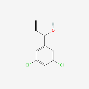 molecular formula C9H8Cl2O B8652180 1-(3,5-Dichloro-phenyl)-prop-2-en-1-ol 