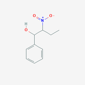 molecular formula C10H13NO3 B8652292 2-Nitro-1-phenylbutan-1-ol CAS No. 7248-39-7
