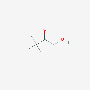 molecular formula C7H14O2 B8652308 2.2-Dimethyl-4-hydroxy-3-pentanone CAS No. 52279-28-4