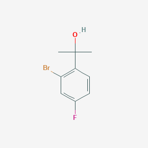 2-(2-Bromo-4-fluorophenyl)propan-2-ol