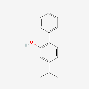molecular formula C15H16O B8652366 4-(1-Methylethyl)(1,1'-biphenyl)-2-ol CAS No. 55258-78-1