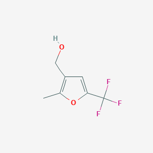 3-Furanmethanol, 2-methyl-5-(trifluoromethyl)-