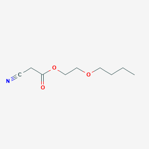 molecular formula C9H15NO3 B8652535 2-Butoxyethyl cyanoacetate CAS No. 17686-44-1