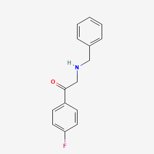 2-(Benzylamino)-1-(4-fluorophenyl)ethanone