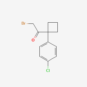 2-Bromo-1-[1-(4-Chlorophenyl)cyclobutyl]ethanone