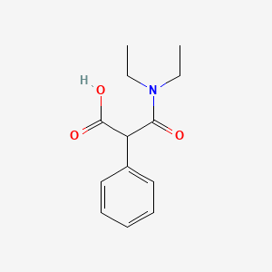 molecular formula C13H17NO3 B8652669 Phenylmalonic Acid Diethylamide 