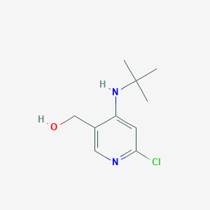 molecular formula C10H15ClN2O B8653041 (4-Tert-butylamino-6-chloro-pyridin-3-yl)-methanol 
