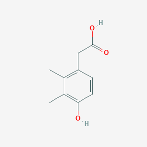 molecular formula C10H12O3 B8653103 2-(4-Hydroxy-2,3-dimethylphenyl)acetic acid 