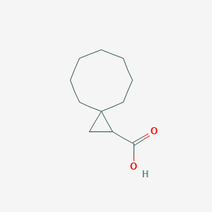 molecular formula C11H18O2 B8653158 Spiro[2.7]decane-1-carboxylic Acid 
