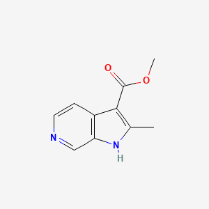 molecular formula C10H10N2O2 B8653177 Methyl 2-methyl-1H-pyrrolo[2,3-c]pyridine-3-carboxylate 
