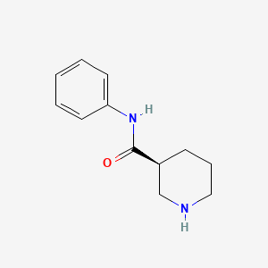 (3S)-N-phenyl-3-piperidinecarboxamide