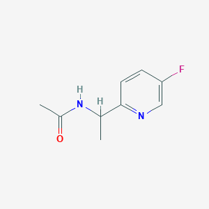 Acetamide, N-[(1S)-1-(5-fluoro-2-pyridinyl)ethyl]-