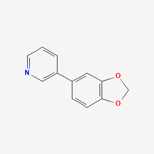 3-Benzo[1,3]dioxol-5-ylpyridine