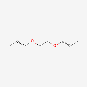 B8653327 1-{2-[(Prop-1-en-1-yl)oxy]ethoxy}prop-1-ene CAS No. 145708-57-2