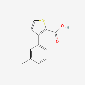 molecular formula C12H10O2S B8653347 3-m-Tolyl-thiophene-2-carboxylic Acid 