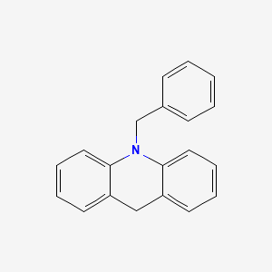 molecular formula C20H17N B8653648 10-Benzyl-9,10-dihydroacridine 