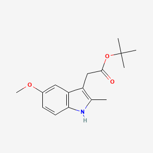 tert-butyl 2-(5-methoxy-2-methyl-1H-indol-3-yl)acetate